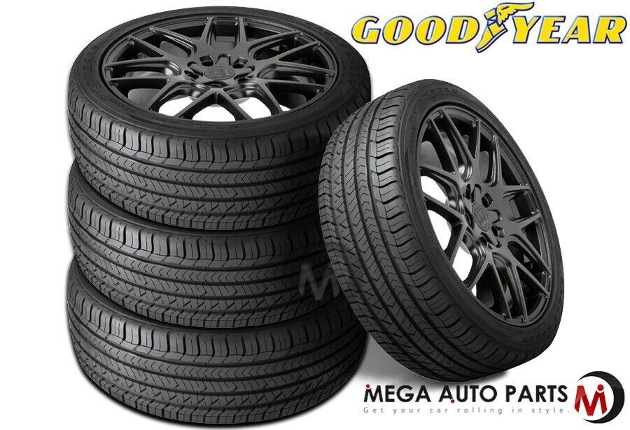 75 Goodyear Eagle NASCAR Raised Yellow Letter 225/60R16 Tire