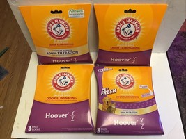 4 Arm & Hammer Hoover Tempo Type Y WindTunnel Vacuum Bags 3 Bags (12 Bags ) - $24.63