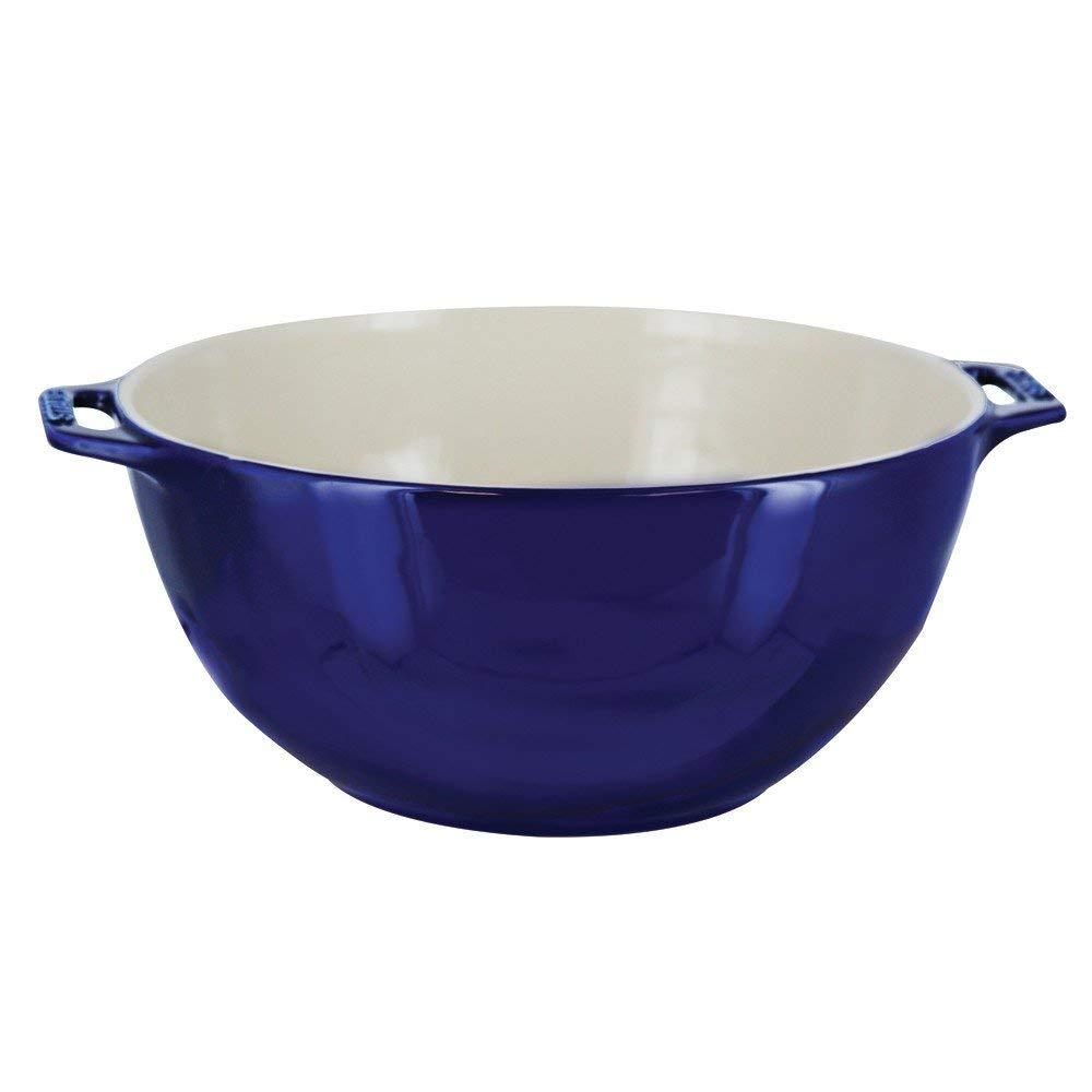 Staub Serving Bowl, Dark Blue, 1.5 qt. Bowls