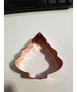 Never Used - Crate And Barrel Copper Cookie Cutter - Christmas Tree Bals... - $2.96