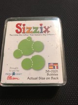 Sizzix Bubbles Small Green Die #38-0201 - $9.74