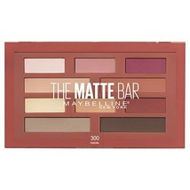 Maybelline New York The Matte Bar Eyeshadow Palette, 300 THE MATTE BAR, ... - $14.60