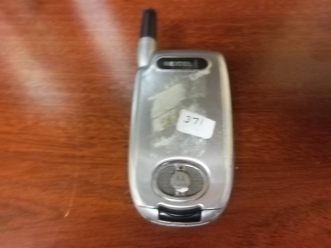 Motorola Nextel i730 Cell Phone, Silver, Untested for Parts or Repair