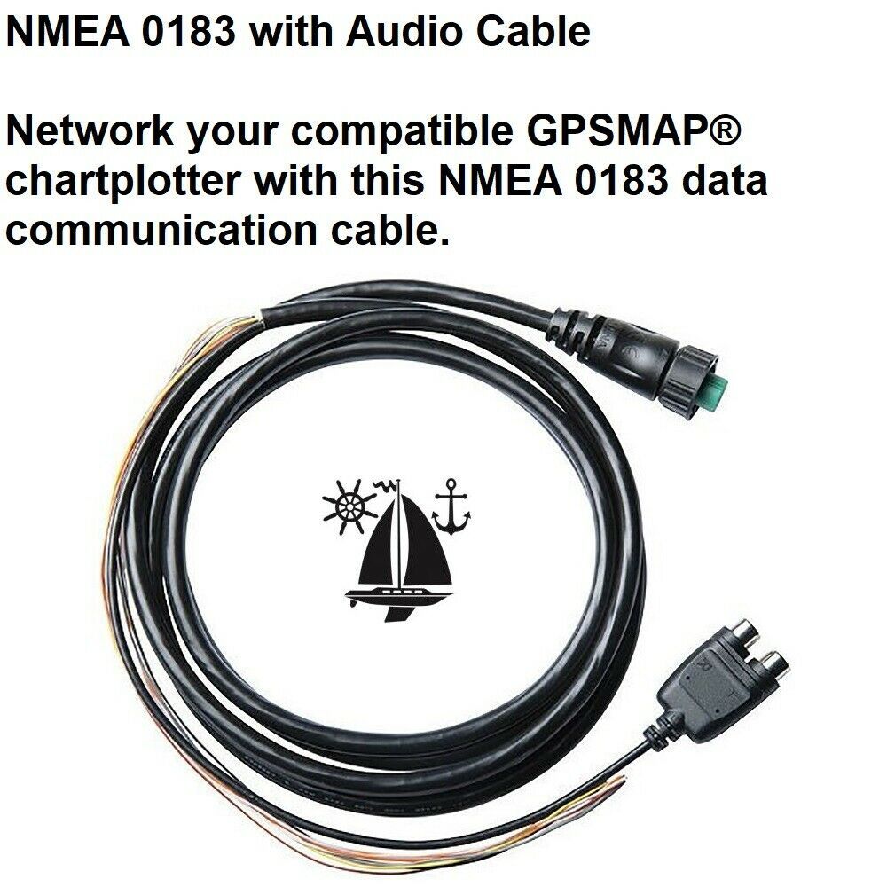 GARMIN NMEA 0183 WITH AUDIO CABLE Network Your Compatible GPSMAP