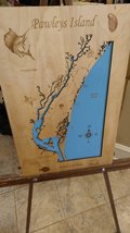 Pawleys Island, South Carolina - laser cut wood map - $134.50+
