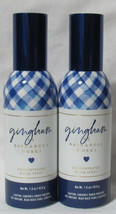 Bath &amp; Body Works Concentrated Room Spray GINGHAM Lot Set of 2 - $27.07