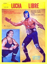 14889.Decoration Poster.Wall art.Mexico wrestling Santo Blue Demon.Lucha... - $14.25+