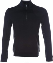 Hugo Boss Mens Navy Blue Siegal 05 Cotton Half Zip Sweater, X-Large XL  7718-3 - $128.21