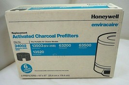 Honeywell Enviracaire 34002 Replacement Activated Charcoal Prefilters Ne... - $28.01