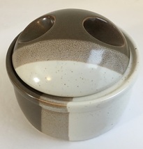 Mikasa Studio Kiln Potters Art Sugar Bowl &amp; Creamer Ben Seibel PF008 197... - $12.99