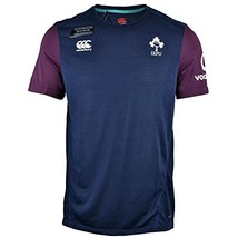 Canterbury 2016-2017 Ireland Rugby Elite Training Tee, Peacoat, Small Navy image 1