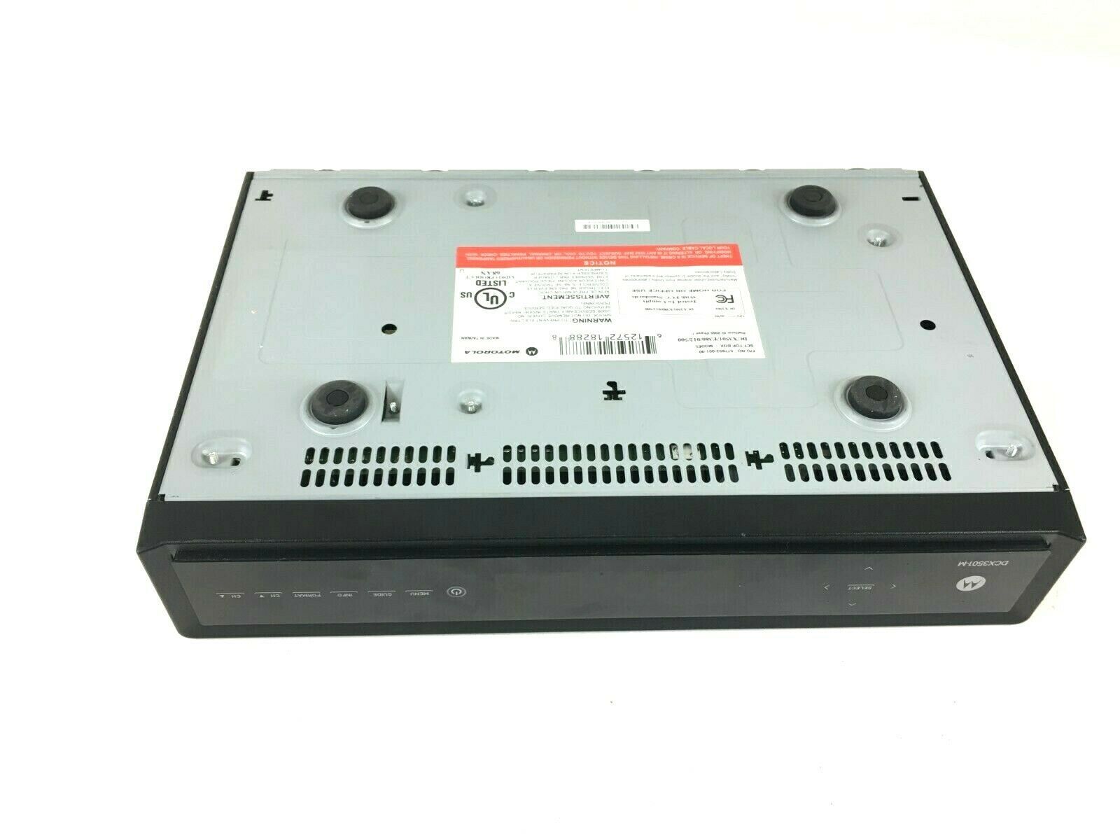 Motorola DCX3501M HighDefinition DVR Cable TV Boxes