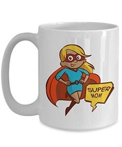 Mother&#39;s Day Mugs - Supermom Cup - Worlds Best Mom Ever Gift From Daught... - $21.99