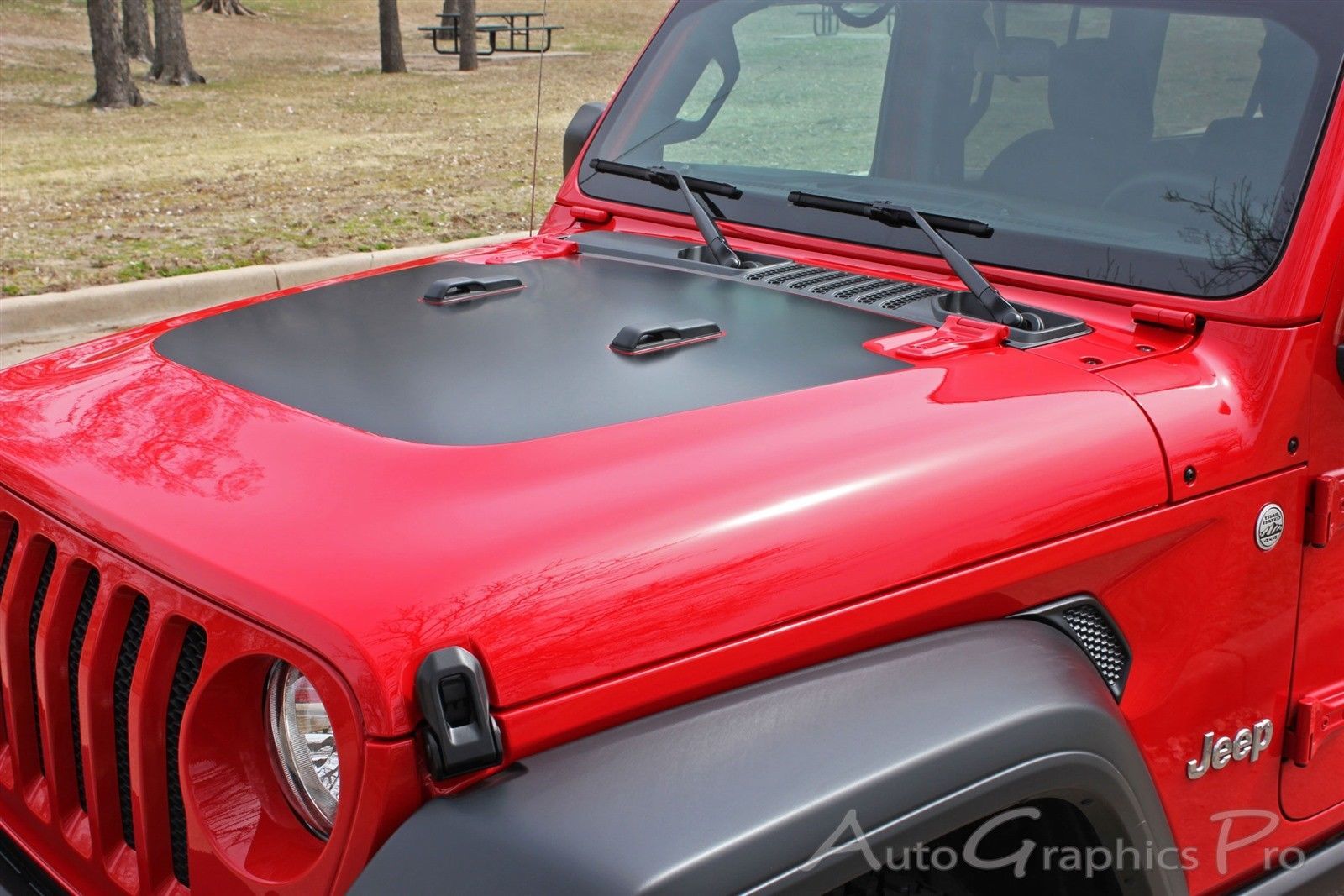 2018 2019 Jeep Wrangler Jl Vinyl Decal Sport Hood Graphic Stripes Unlimited 3m Graphics Decals 3178