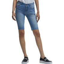 DKNY Women&#39;s Blue Medium Wash Studded Denim Knee Shorts Size 26, 30 $59 - $14.99