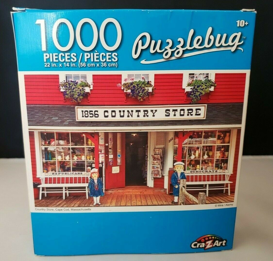 Primary image for Puzzlebug New 1000 Piece Jigsaw Puzzle Country Store Cape Code, Massachusetts