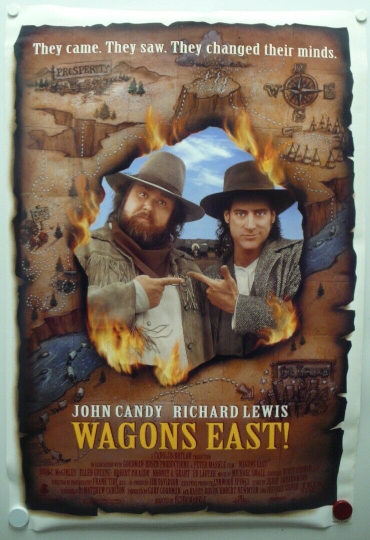 WAGONS EAST 1994 John Candy, Richard Lewis, Ellen Greene, Ed Lajuter