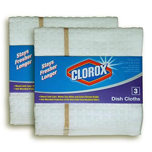 Clorox Dish Cloths Dish Towels 6 Count 2 Packs Of 3 Cloths Towels   51cf7vqrgol. Sl1500  