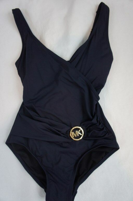 Michael Kors One Piece Talla 4 Nuevo Azul Marino Bañador Superávit ...