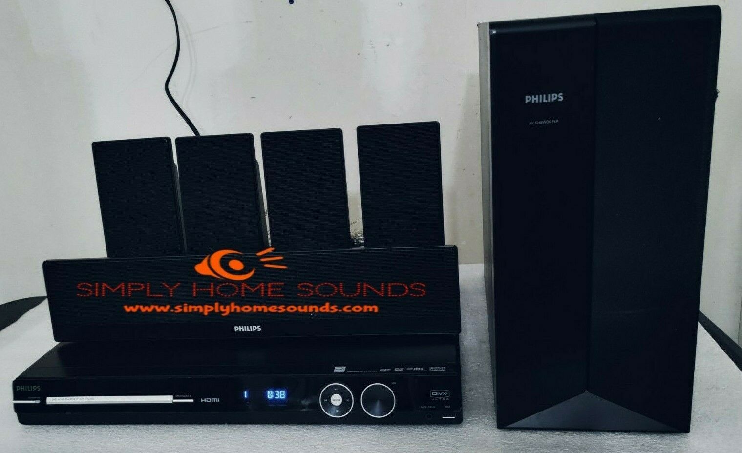 Used Philips HTS3555 Home cinema systems for Sale