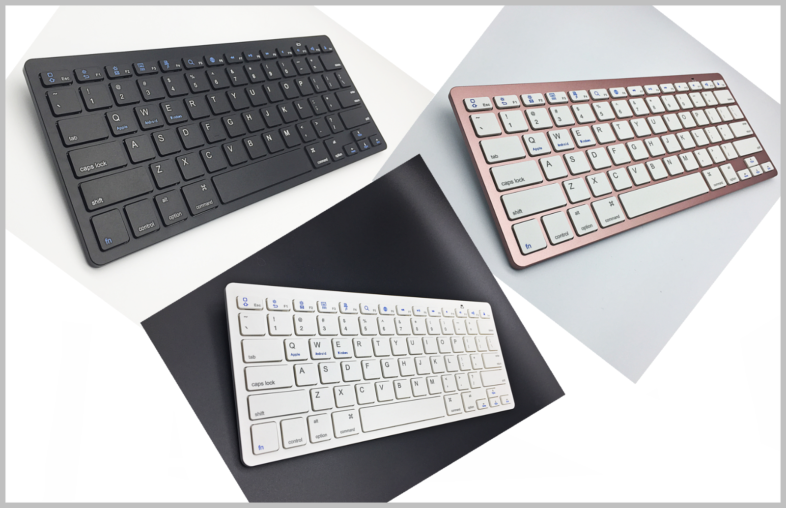 Wireless Bluetooth Keyboard for Apple iPhone All Versions 3 4 5 6 7 8