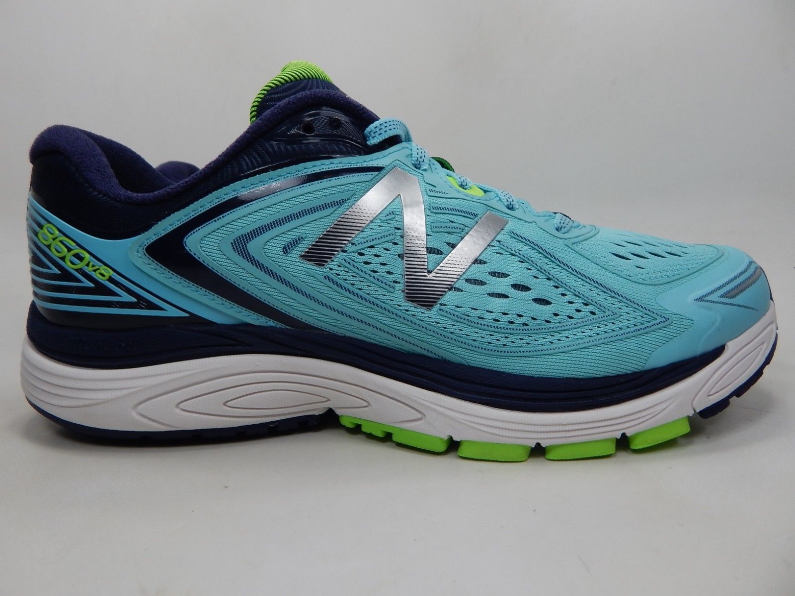 New Balance 860 v8 Size US 10 D WIDE EU 41.5 Women's Running Shoes Blue W860BN8 - Athletic