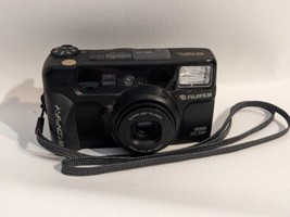 Fujifilm Discovery Panorama 312 Zoom Date 35mm Film Camera 38 - 120mm Working - $32.03
