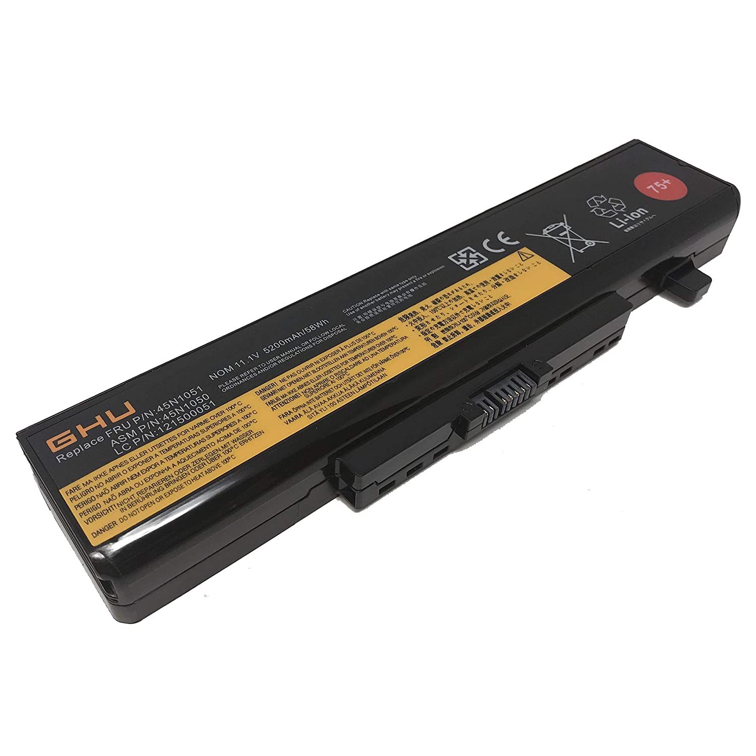 Primary image for new battery 58 wh compatible with lenovo thinkpad g580 y580 g480 g485 g585 y480 