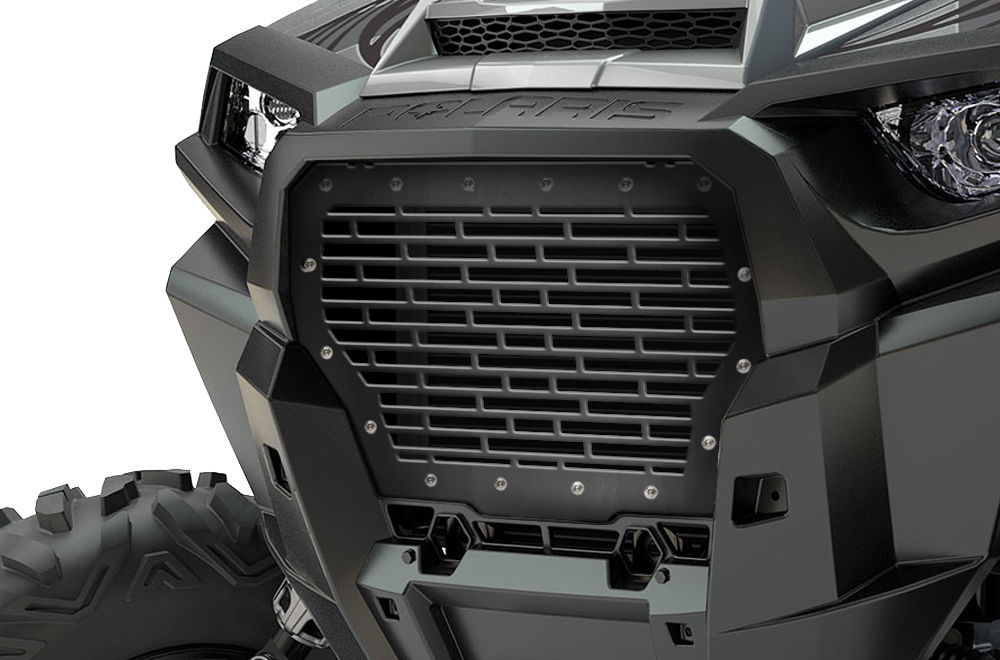 Custom Aftermarket Steel Grille 2017+ Polaris RZR Turbo 1000 XP Grill BLACK BRK Other