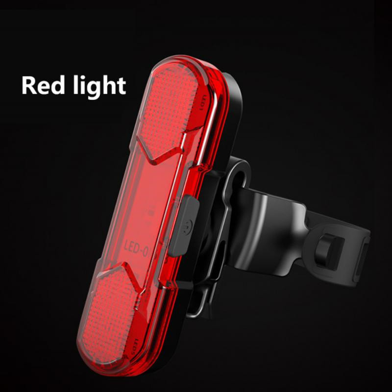 Super Bright Bike Light USB Rechargeable Battery Rear Light Bicycle Waterproof W