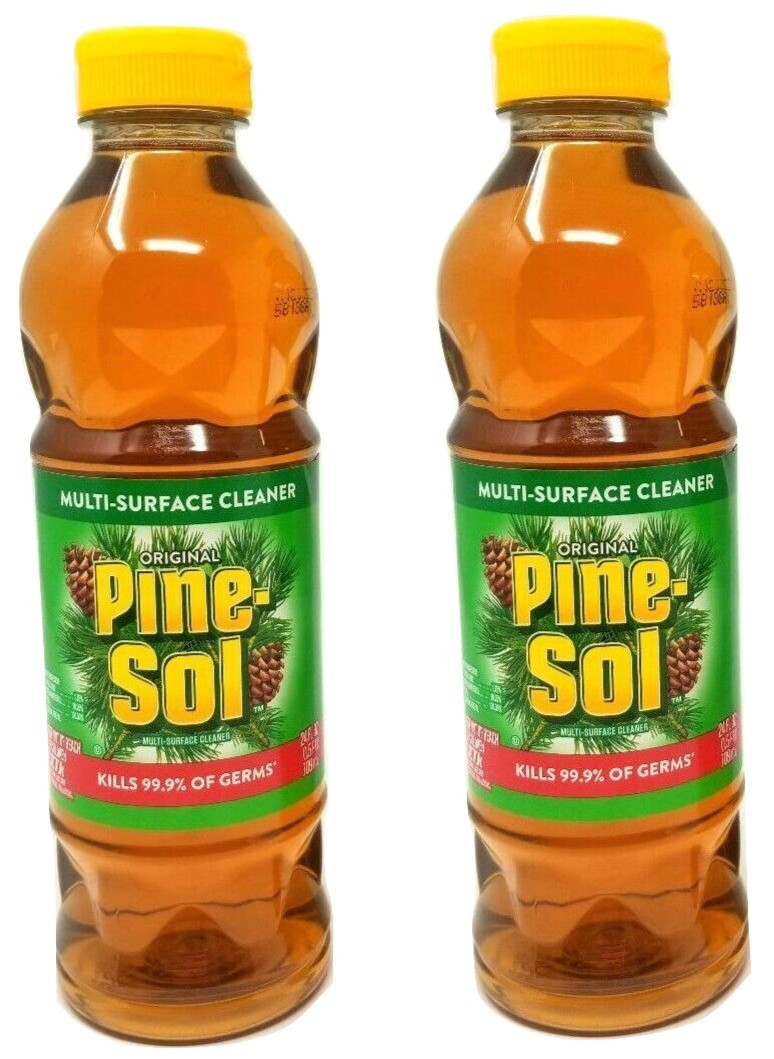 LOT 2 X Pine-Sol All Purpose Cleaner, Kills 99.9% Bacteria 24 oz Each - $13.99