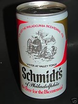 1976 Bicentennial Schmidt's Beer Can Valley Forge Art - $9.99