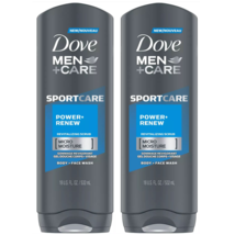(2) Dove Men+Care Sport Care Power Renew Micro Moisture Revitalizing Bod... - $19.79