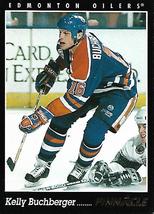 Hockey Card- Kelly Buchberger 1993 Pinnacle #58 - $1.25