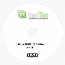 Linux Mint 20.3 UNA MATE 64 Bit Live/Bootable Install Disc - $5.89