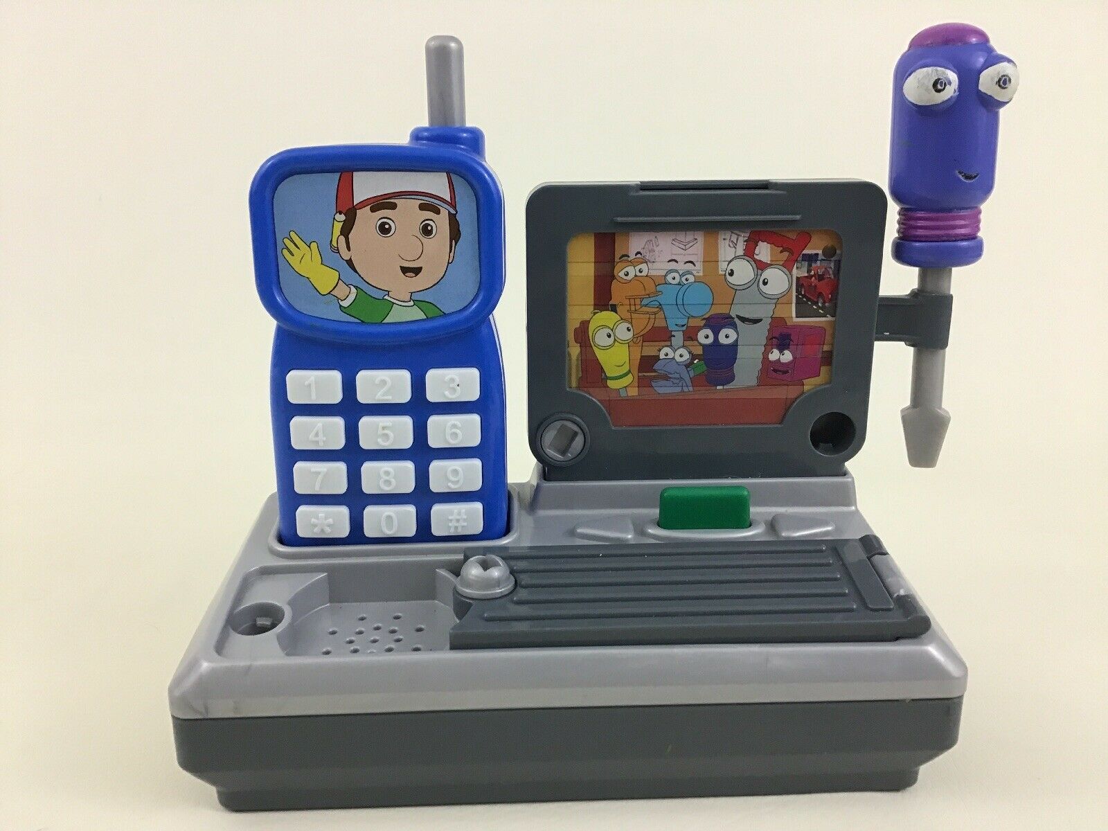 Handy Manny Phone Fixit Right Toy Screwdriver Tool Disney Fisher Price