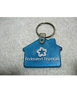 Vintage Collectible FEDERATED FINANCIAL Soft Key FOB-FIRSTAR-US BANK-Mon... - $12.95