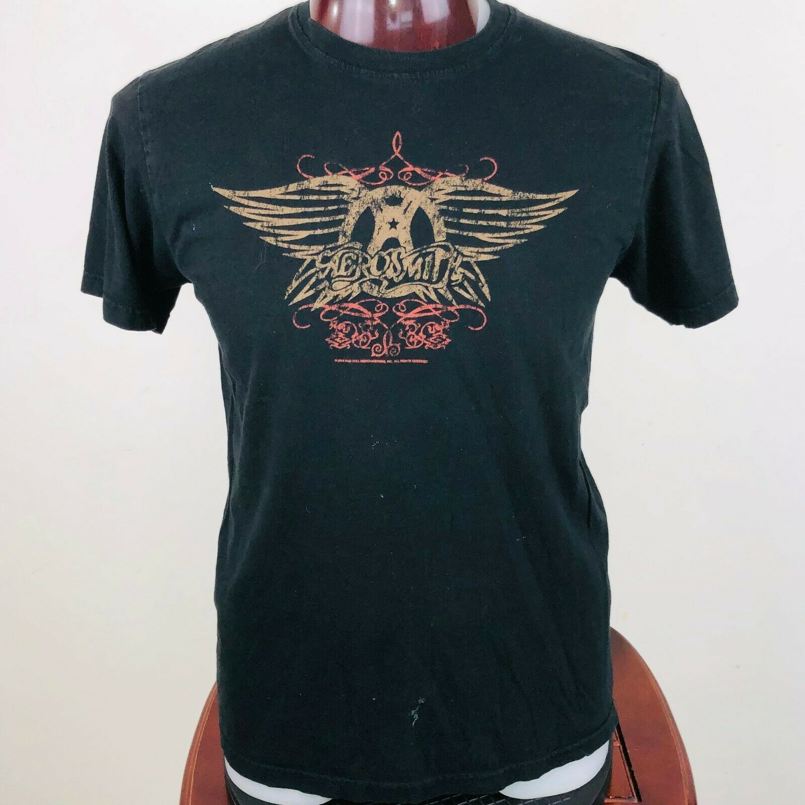 Aerosmith Logo Mens L Graphic T Shirt - T-Shirts