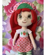 2016 American Greetings Strawberry Shortcake Large 16&quot; Soft Plush Doll N... - $22.99