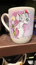 Disney Parks Cat Lady Cats Stoneware Ceramic Mug 17 ounce NEW image 1