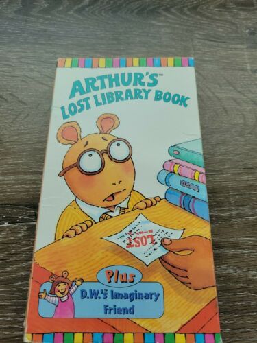 Arthur - Arthurs Lost Library Book, Plus DW's Imaginary Friend VHS ...