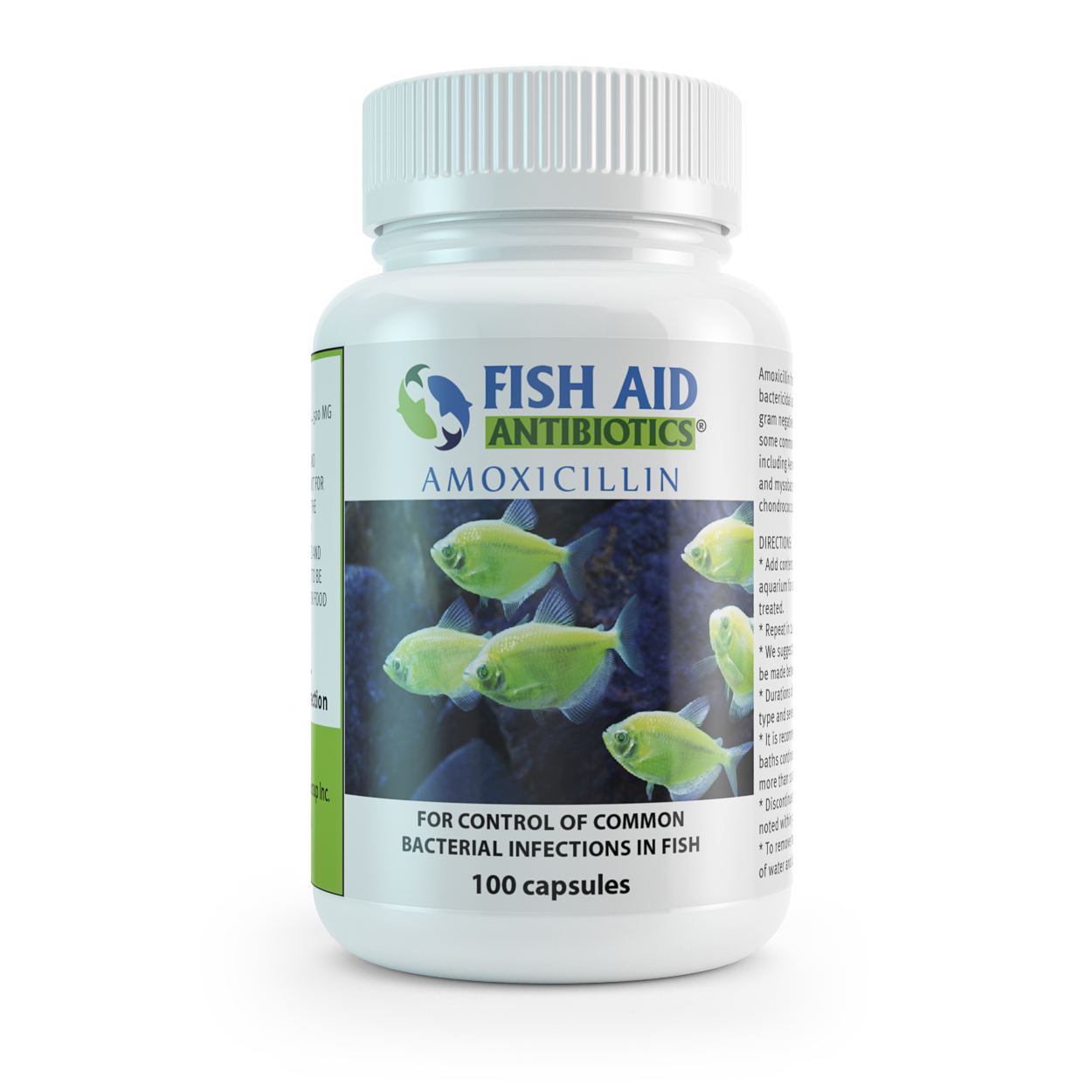 Fish Aid Amoxicillin 500 Mg 100 Count Health Care   01 Amox 100 500mg 