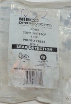 Nibco Press System PC601 Coupling Without Stop 1 and Quarter Inch 90520550PC image 1