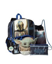 Disney Star Wars Baby Yoda 5 Piece Backpack Set - $15.85