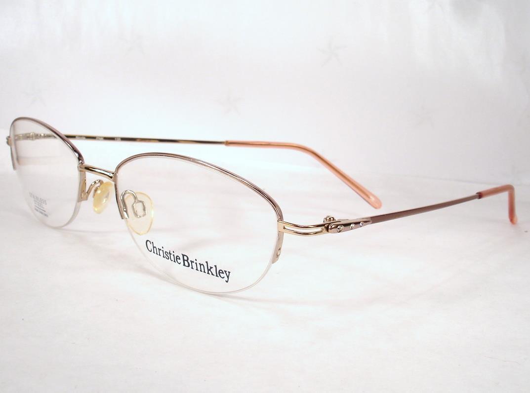 Christie Brinkley Sizzle Pink Women Eyeglasses Metal 54-18-135 Frames ...