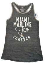 MLB Genuine Merchadise Girls Tank Top Miami Marlins Fan Forever Size Lg 14 NWT - $11.89