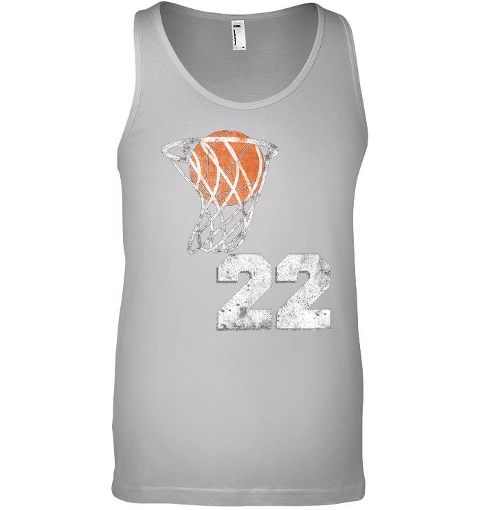 Vintage Basketball Jersey Number 22 Tank Top Player Number TShirts