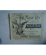 1894 Booklet The Magic City World&#39;s Fair Volume 1 - $53.46