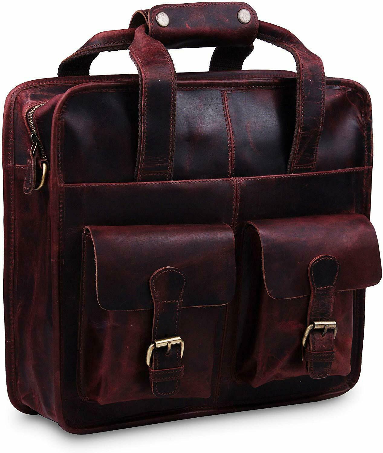 Genuine Full-Grain Leather Briefcase For Women Work,Office,Professional Bags - Women&#39;s Bags ...