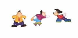 Kelloggs Disney Goof Troop Miniature PVC Figures Set Of 3, Pete, P.J. & Max - $6.80